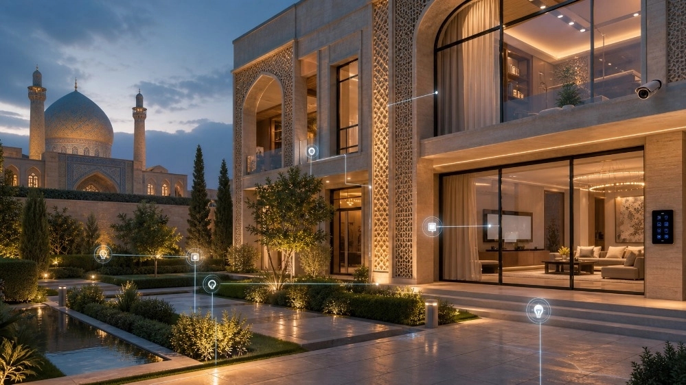 اجرای سیستم خانه هوشمند در اصفهان با قیمت مناسب