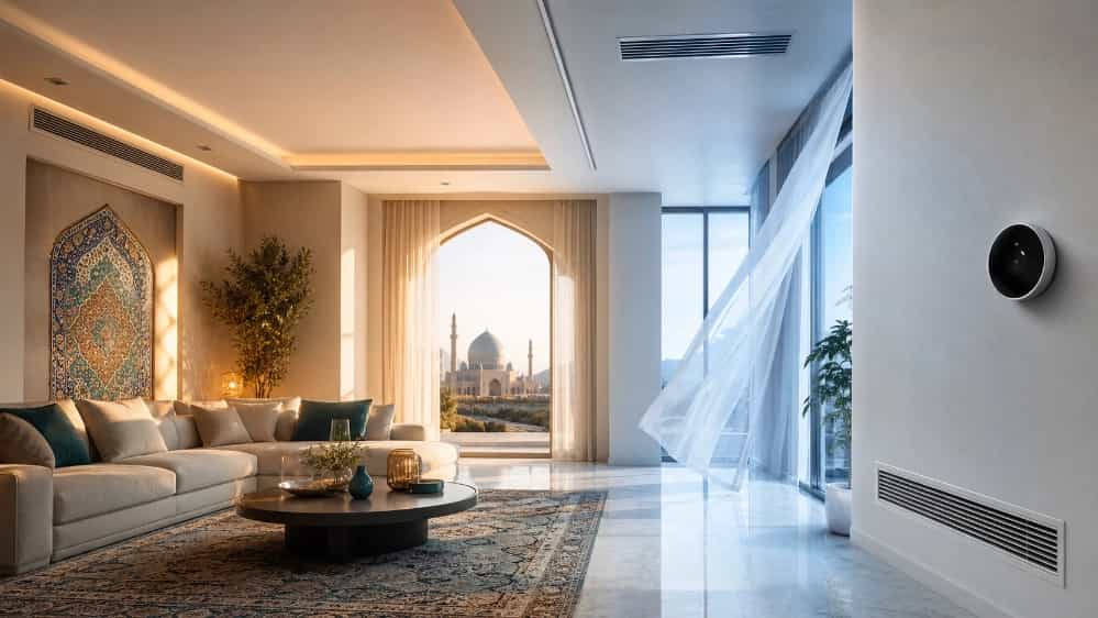 سرمایش و گرمایش خانه هوشمند در اصفهان